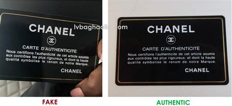 real chanel authenticity card|certificate of authenticity chanel.